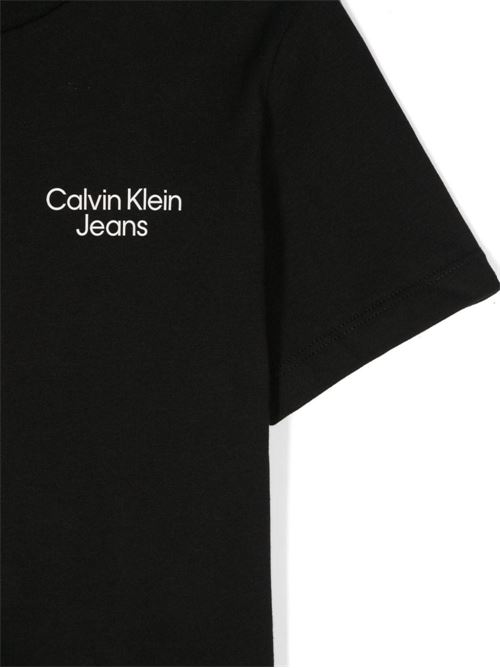 T-shirt bambino maniche corte Calvin Klein Kids | IB0IB01319BEH